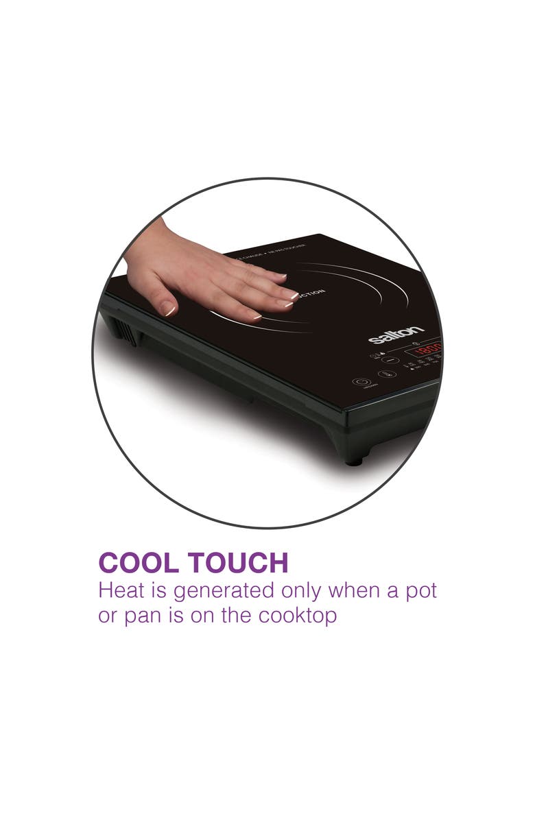 Salton Portable Induction Cooktop, Alternate, color, 