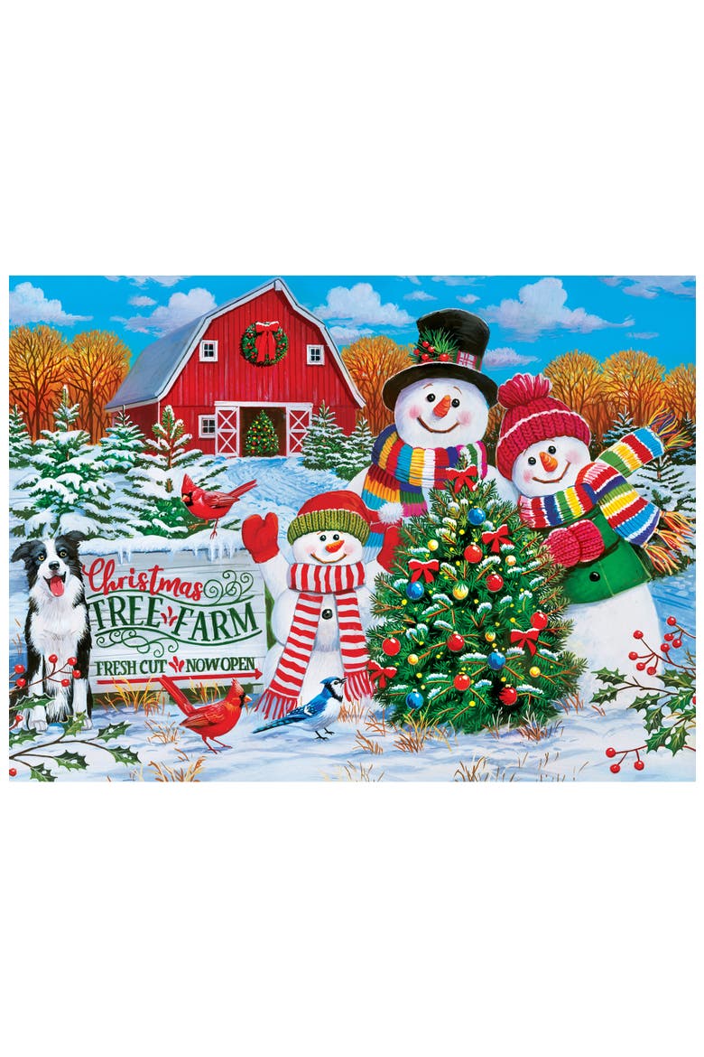 Season's Greetings 500pc Puzzles 4-Pack, Alternate, color, Multicolor