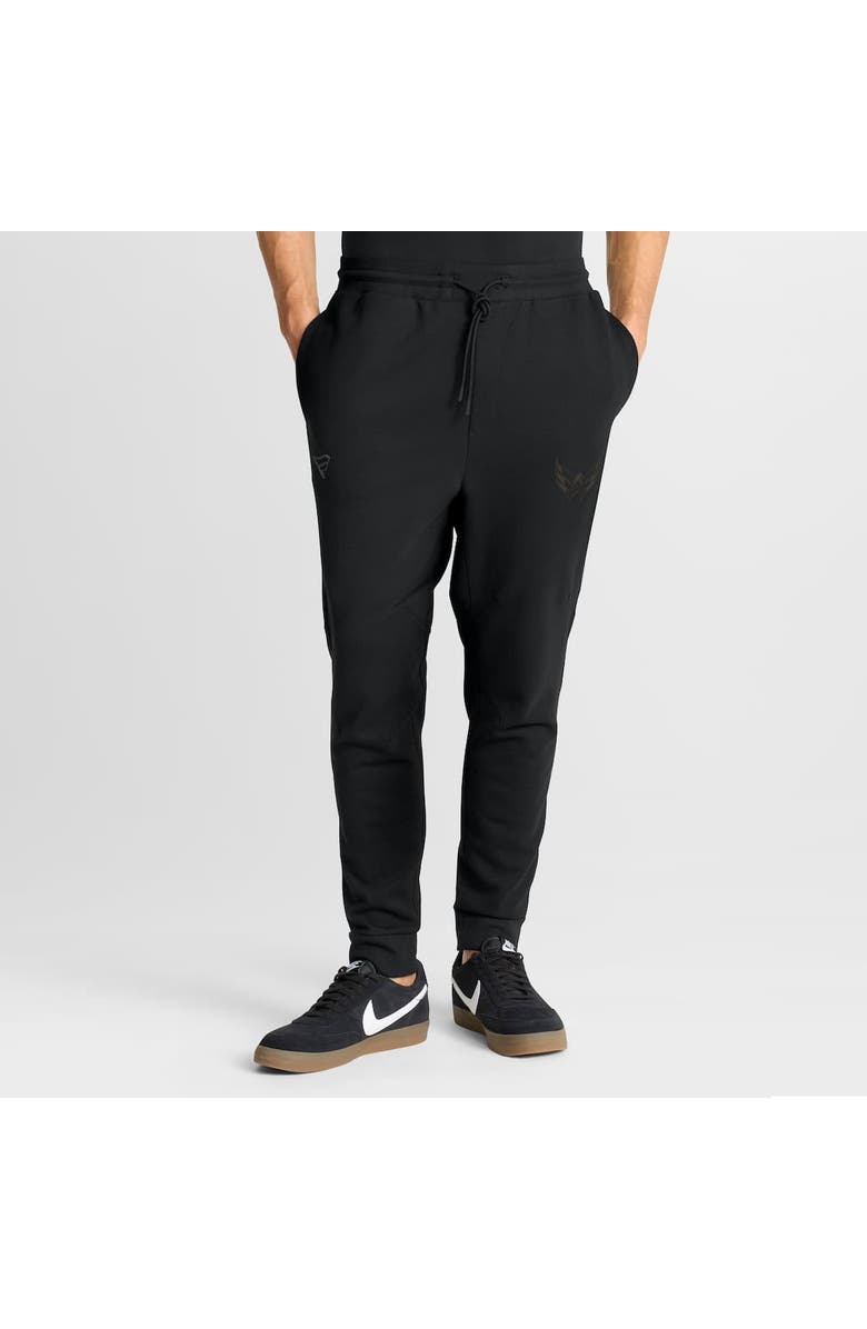 FANATICS Men's Fanatics Black Washington Capitals Authentic Pro Road Tri-Blend Joggers, Alternate, color, Black