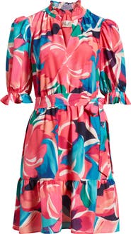 Eliza J Floral A-Line Dress