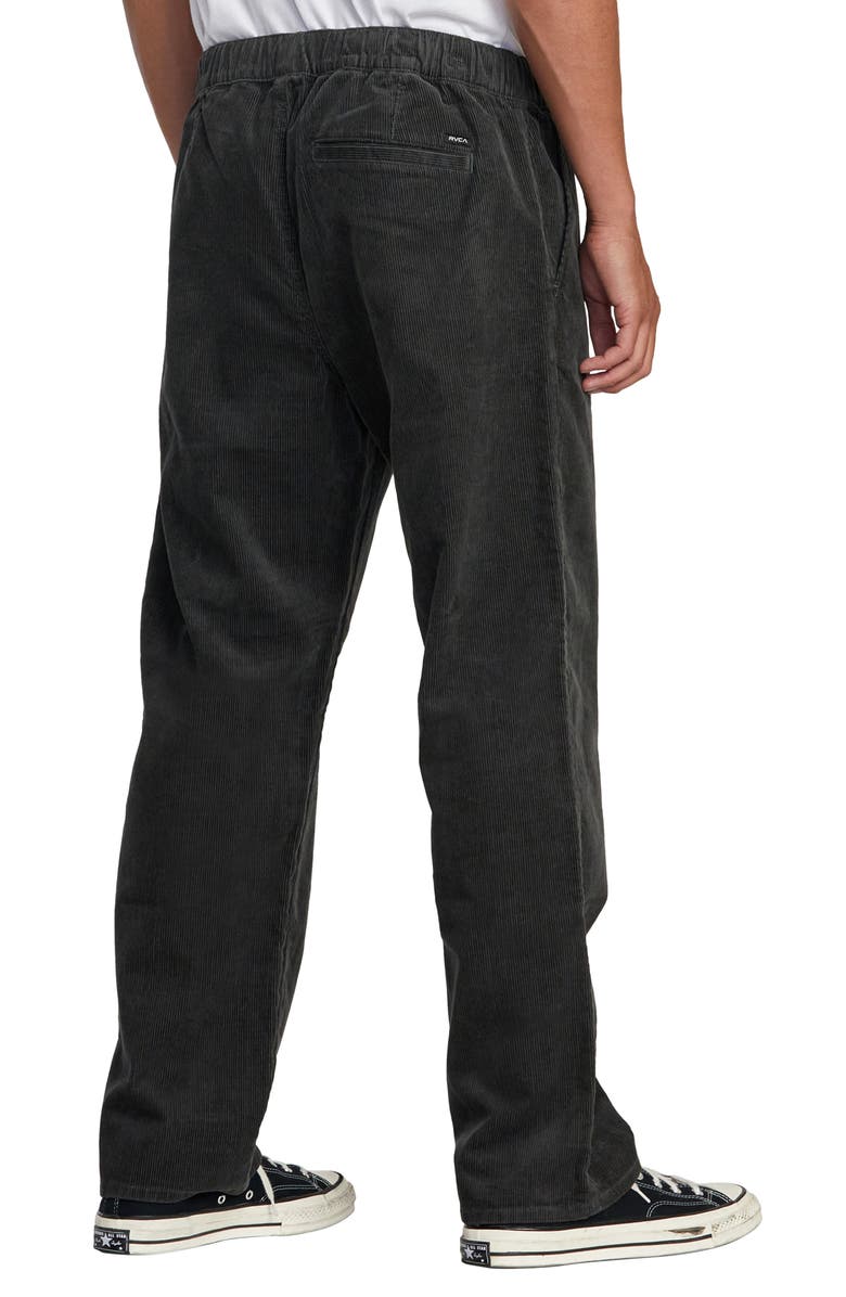 RVCA Americana Elastic Waist Corduroy Pants, Alternate, color,
