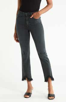 River High Waist Straight Leg Jeans