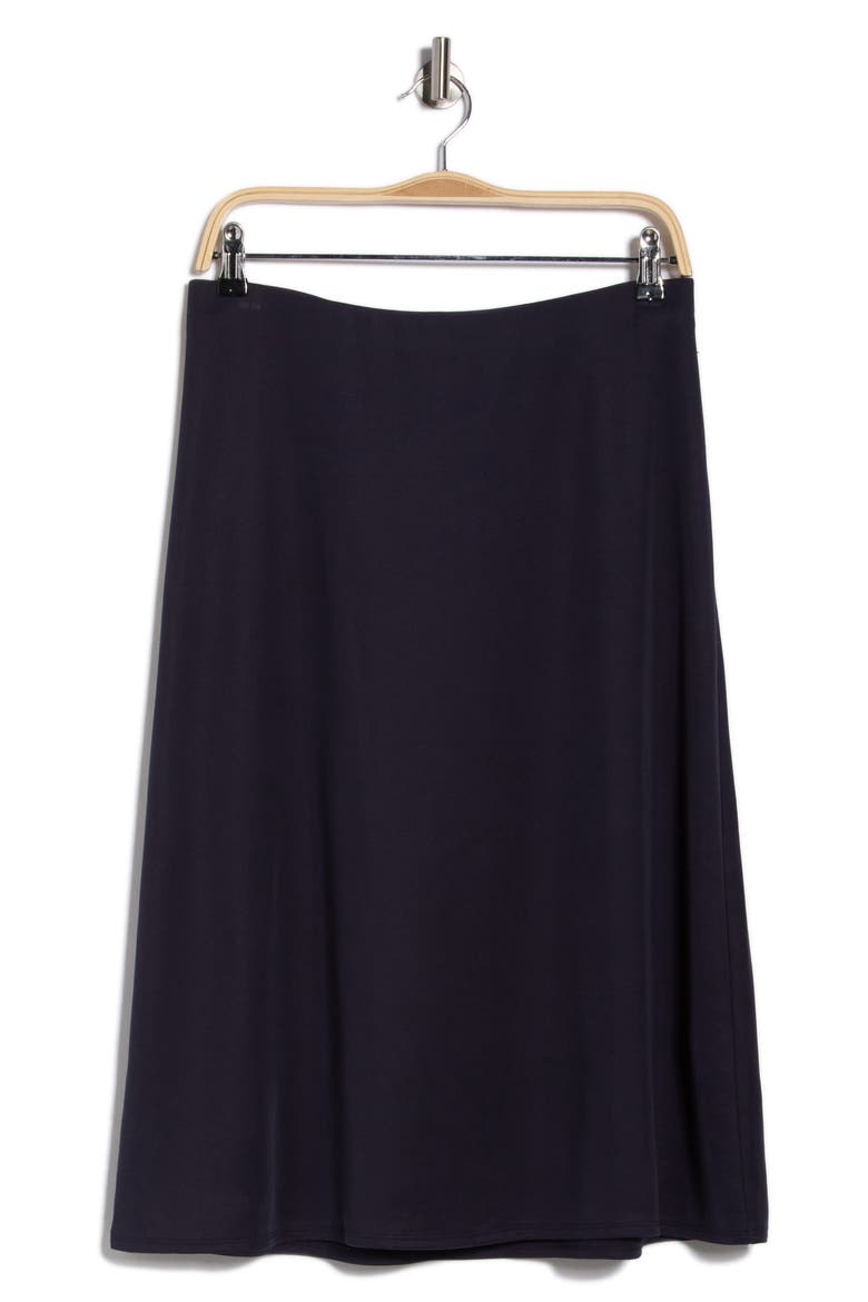 Knit Midi Skirt, Alternate, color, NAVY NIGHT