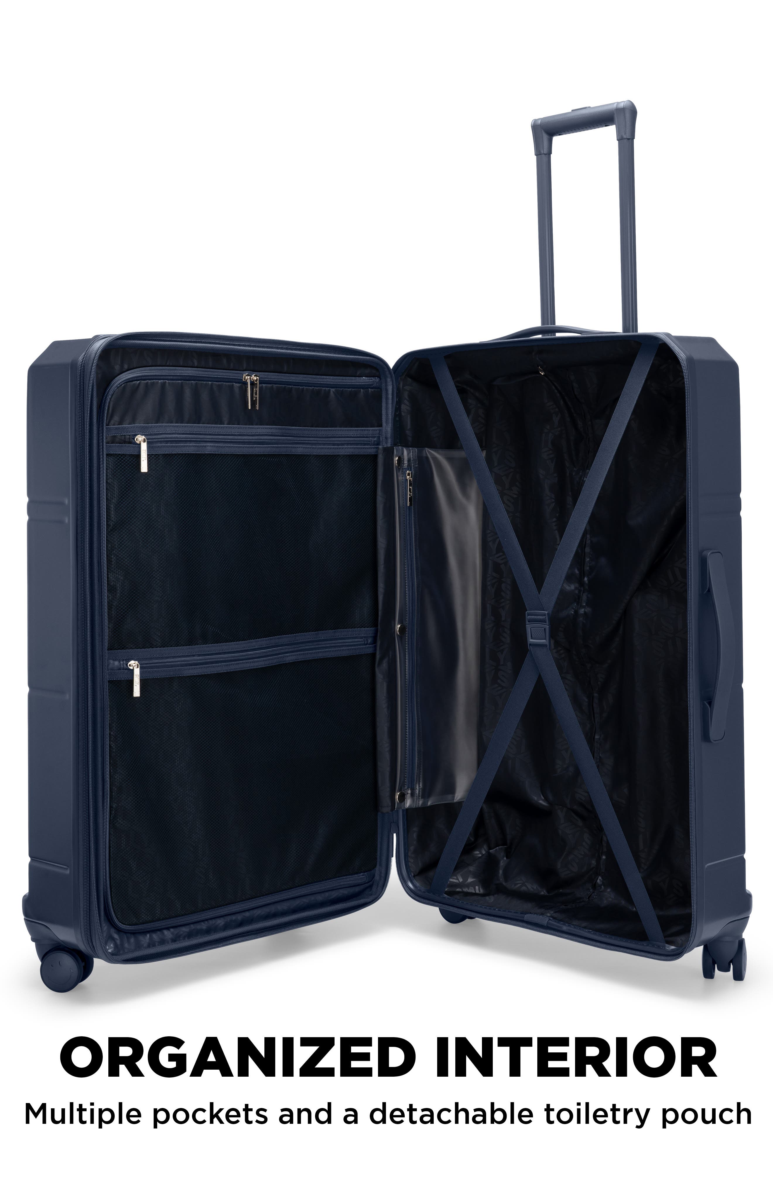 SMILEY Cheerful Cruiser 3-Piece Expandable Hardside Spinner