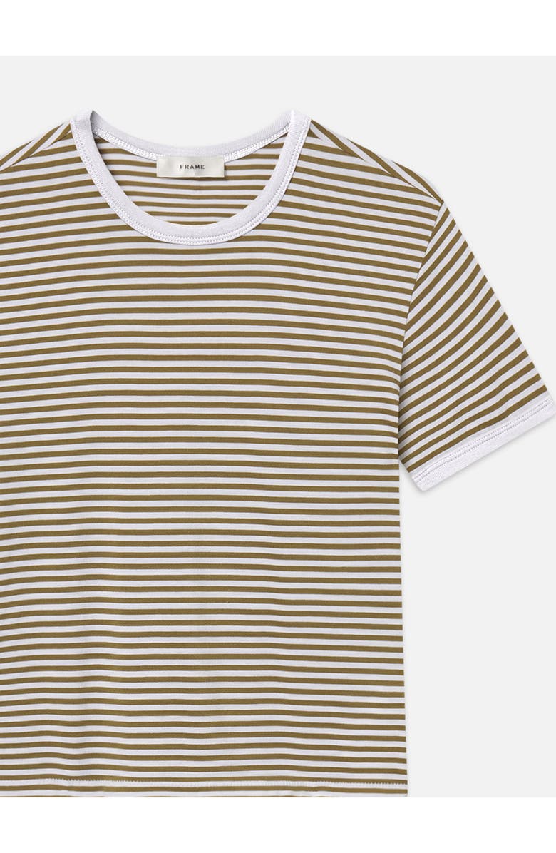 FRAME Ringer Supima<sup>®</sup> Cotton T-Shirt, Alternate, color, Military Multi