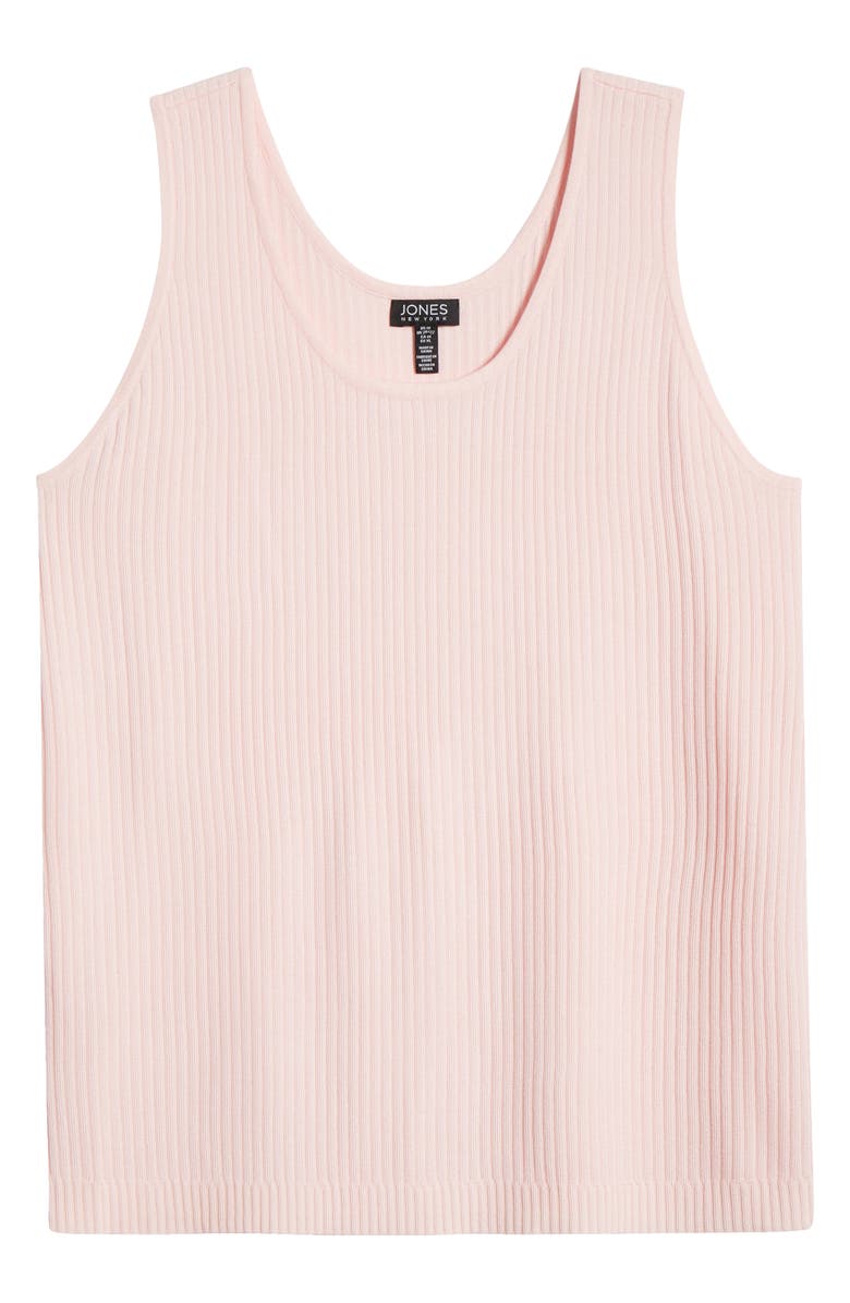 Jones New York Scoop Neck Rib Sweater Tank, Alternate, color,