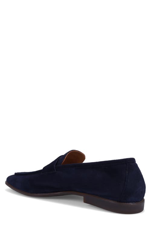 Ron White Perrin Penny Loafer In Navy