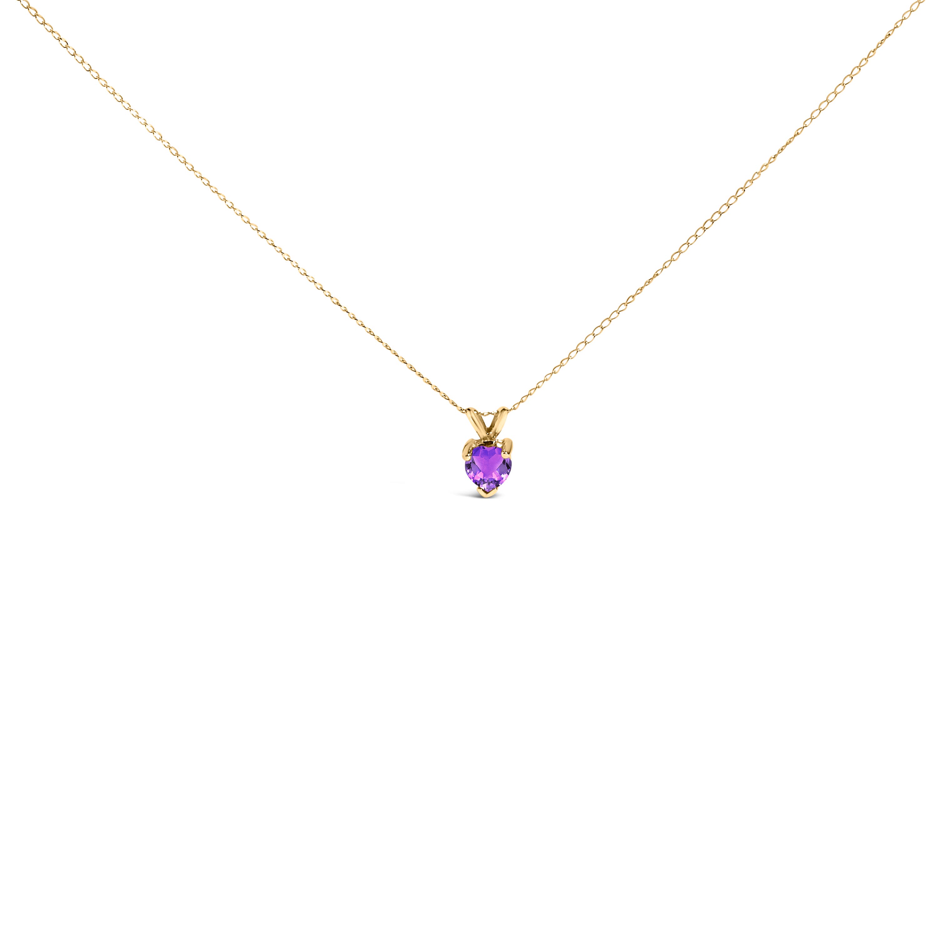 Purple Amethyst | Yellow