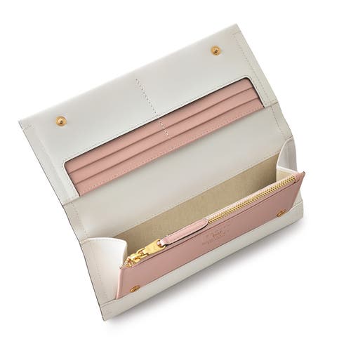 Radley Kentucky Derby Ss25 Large Flapover Wallet In Chalk