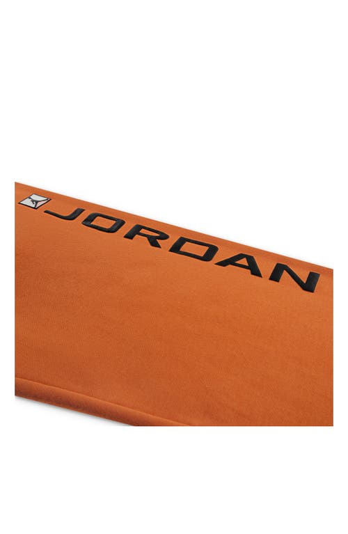 Jordan Kids' Mj Essentials Fleece Graphic Joggers In Brown