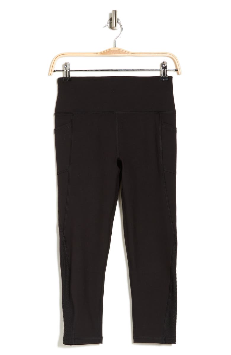 Gottex Honey High Waist Pocket Capri Leggings, Alternate, color, 