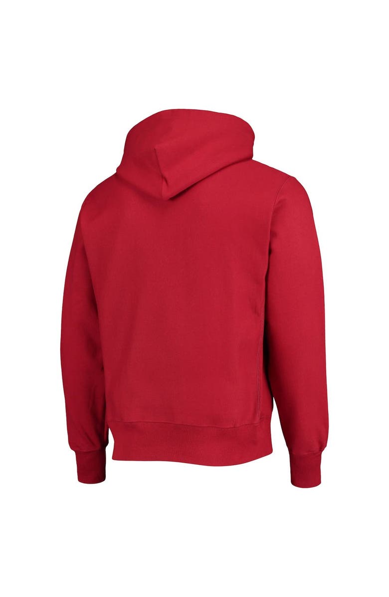 Champion Men's Champion Cardinal Iowa State Cyclones Vault Logo Reverse Weave Pullover Hoodie, Alternate, color, 