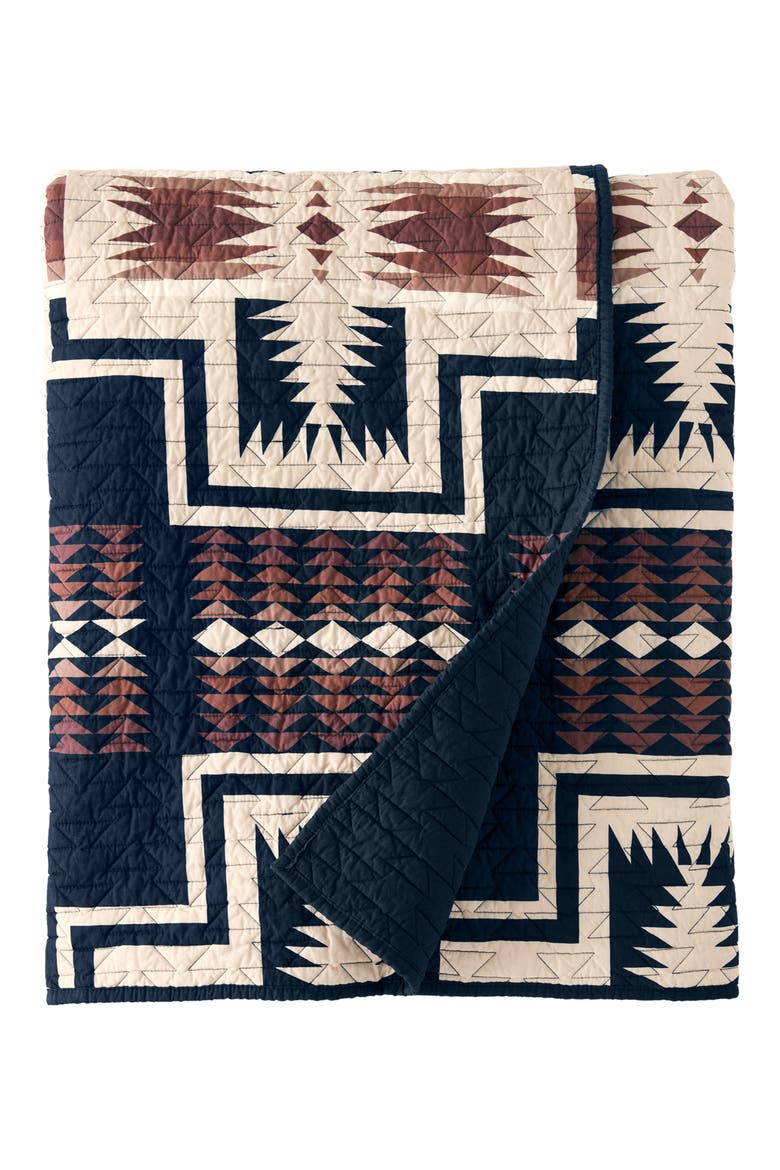 Harding Coverlet & Sham Set, Alternate, color, NAVY MULTI