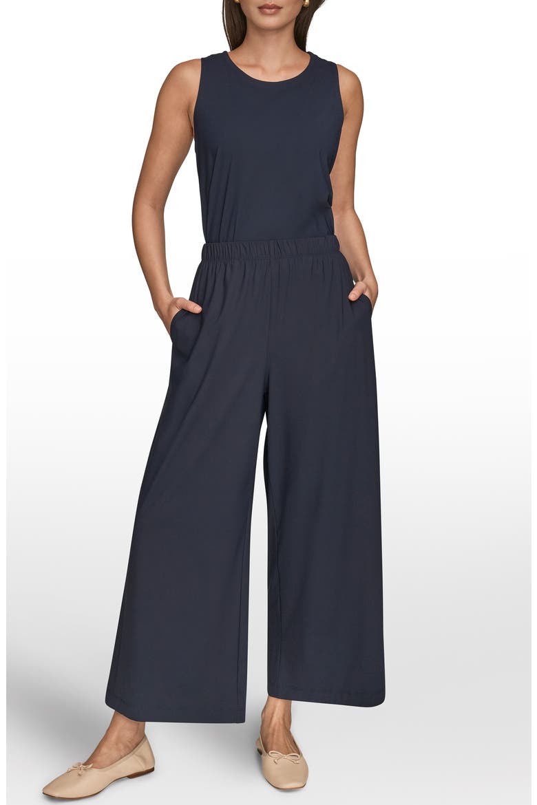 Relaxed Wide Leg Pants, Alternate, color, NIGHTFALL