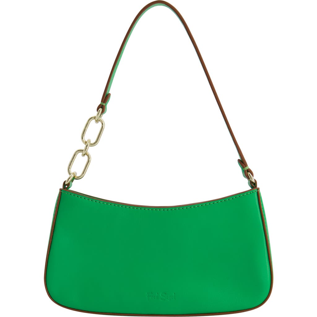 Fred By Fred Segal Medium Shine Mini Shoulder Bag In Green