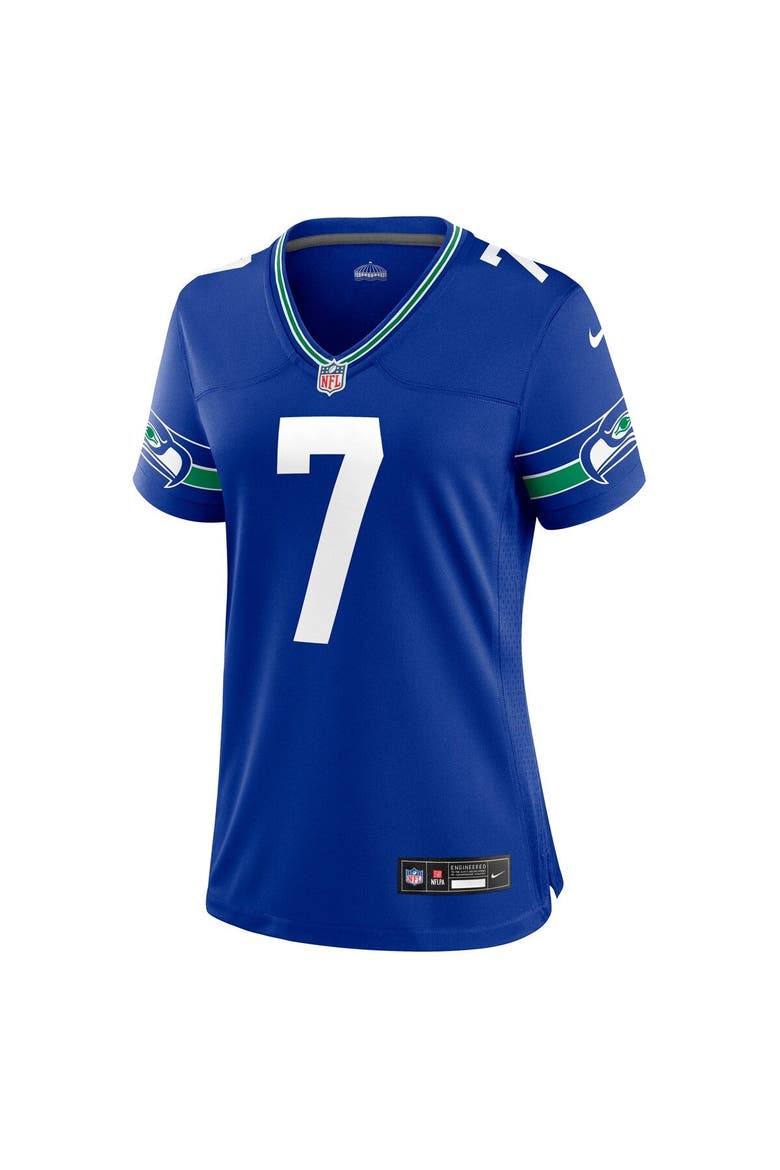 Women's Nike Geno Smith Royal Seattle Seahawks Player Jersey, Alternate, color, Royal