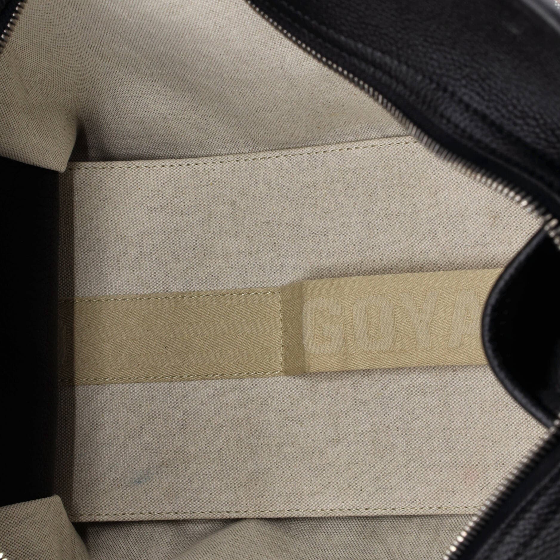 Pre-Owned Goyard Hardy Pet Carrier Coated Canvas PM, Alternate, color, Black