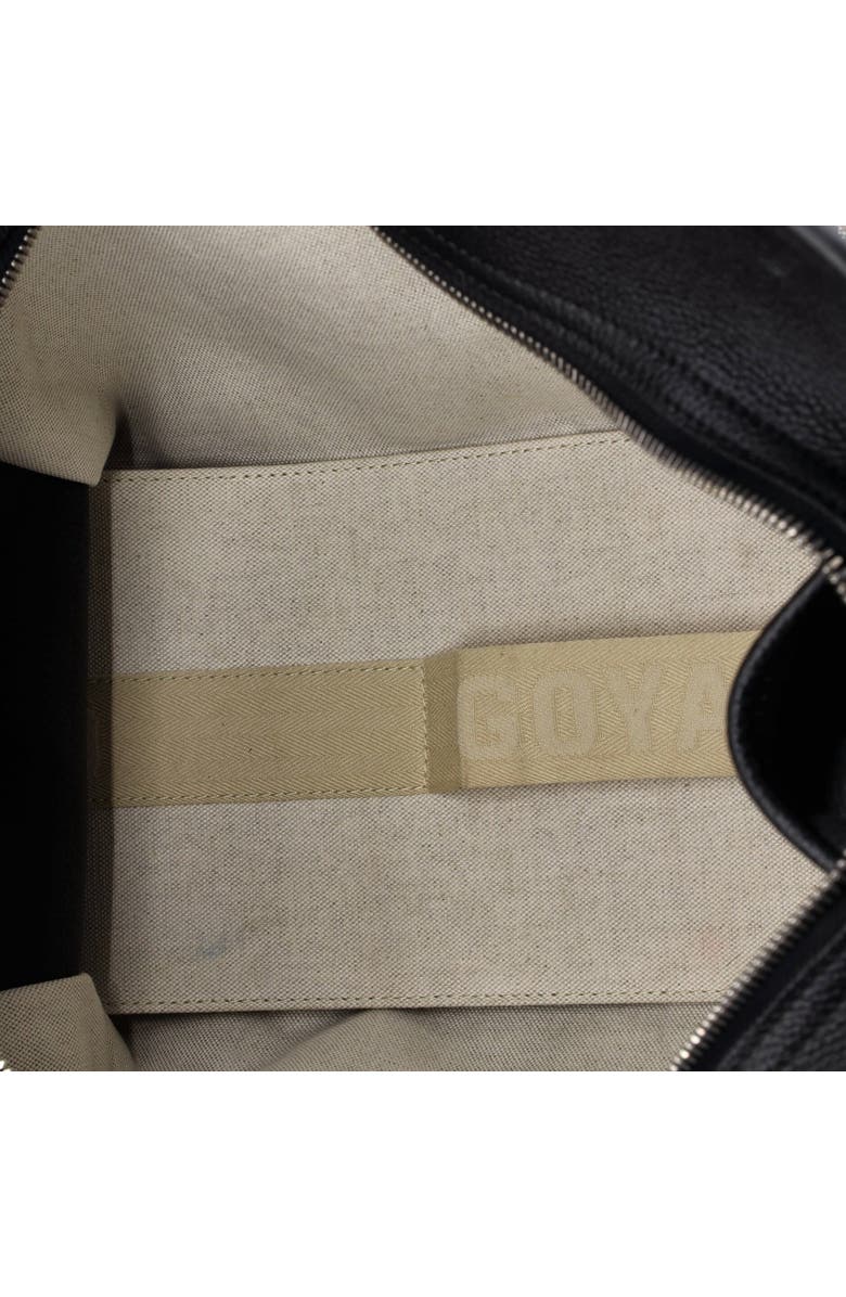 Pre-Owned Goyard Hardy Pet Carrier Coated Canvas PM, Alternate, color, Black