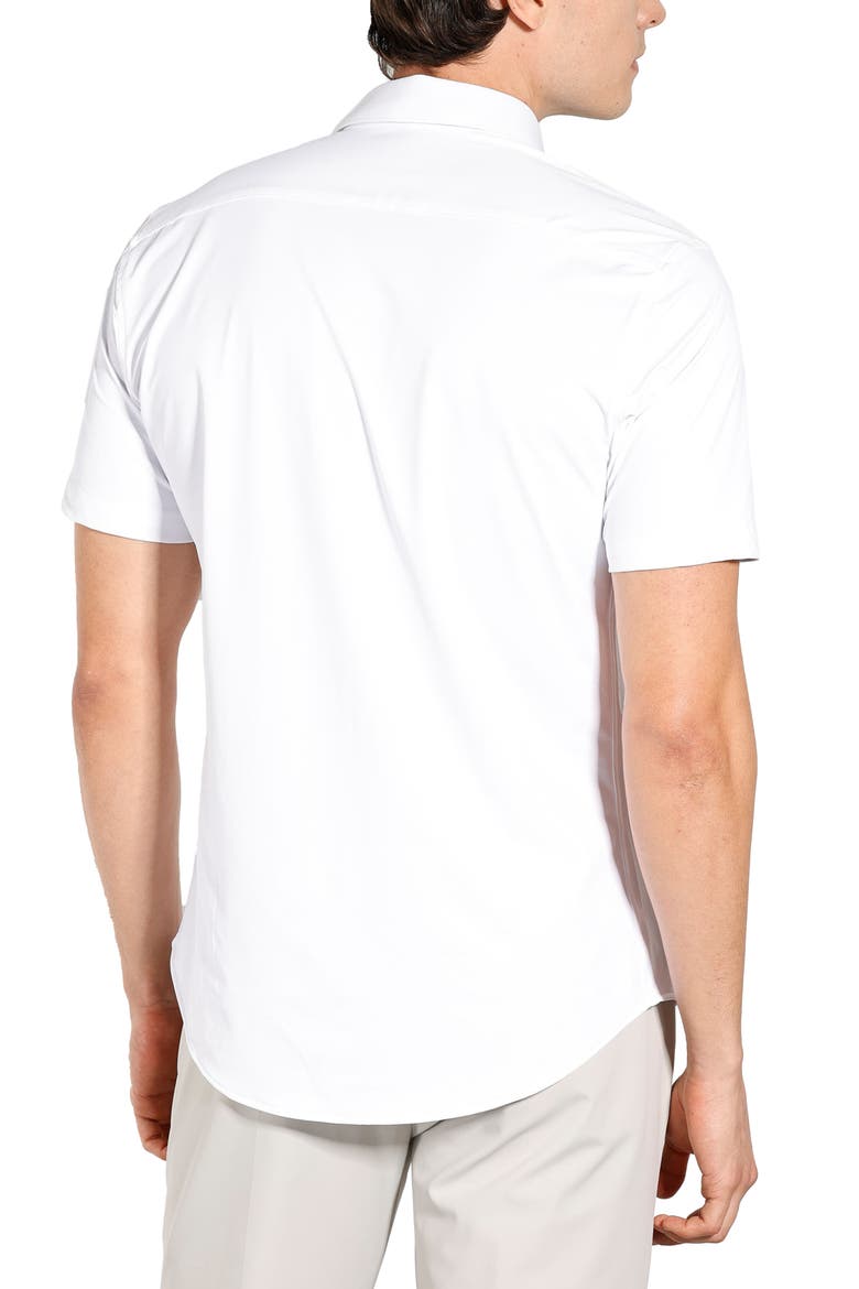 Short Sleeve Everyday Tech Shirt, Alternate, color, White
