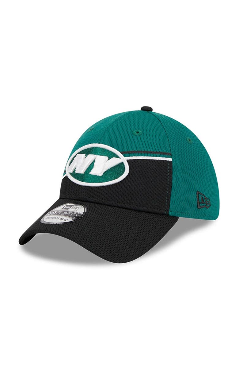 New Era Men's New Era Green/Black New York Jets 2023 Sideline 39THIRTY Flex Hat, Alternate, color, Green