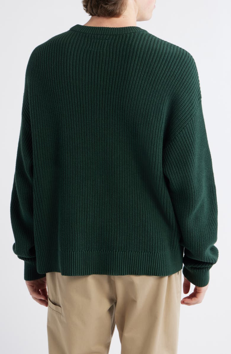 PacSun By My Name Crewneck Cotton Sweater, Alternate, color, Green
