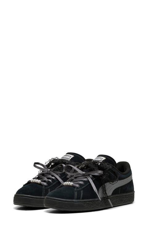 Suede Bloom Sneaker