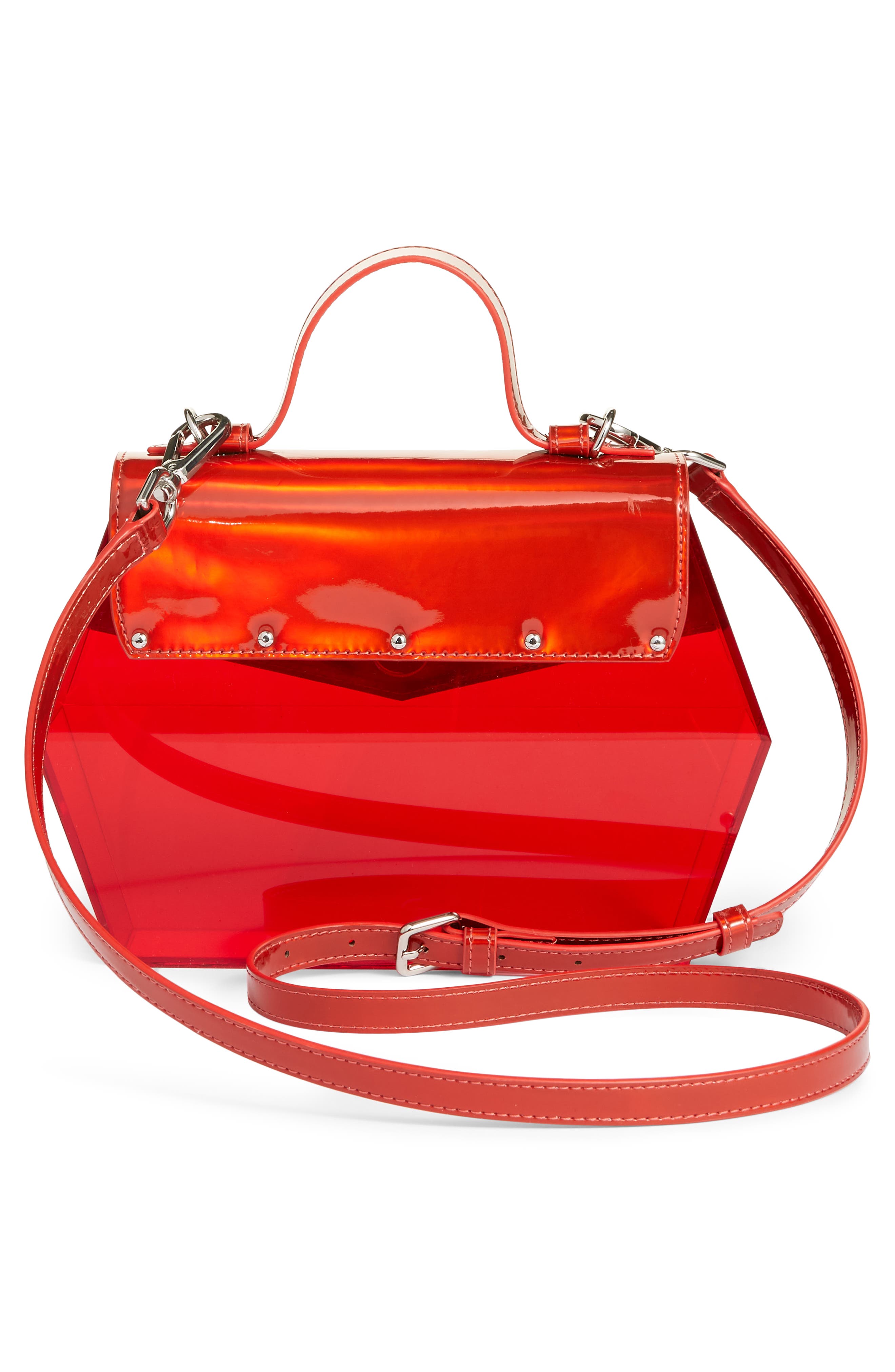 Halogen<sup>®</sup> x Atlantic-Pacific Transparent Crossbody Bag, Alternate, color, 