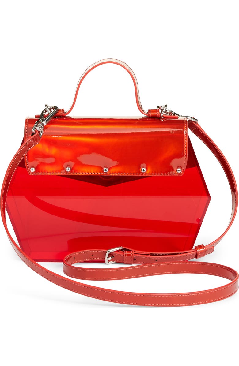 Halogen<sup>®</sup> x Atlantic-Pacific Transparent Crossbody Bag, Alternate, color,