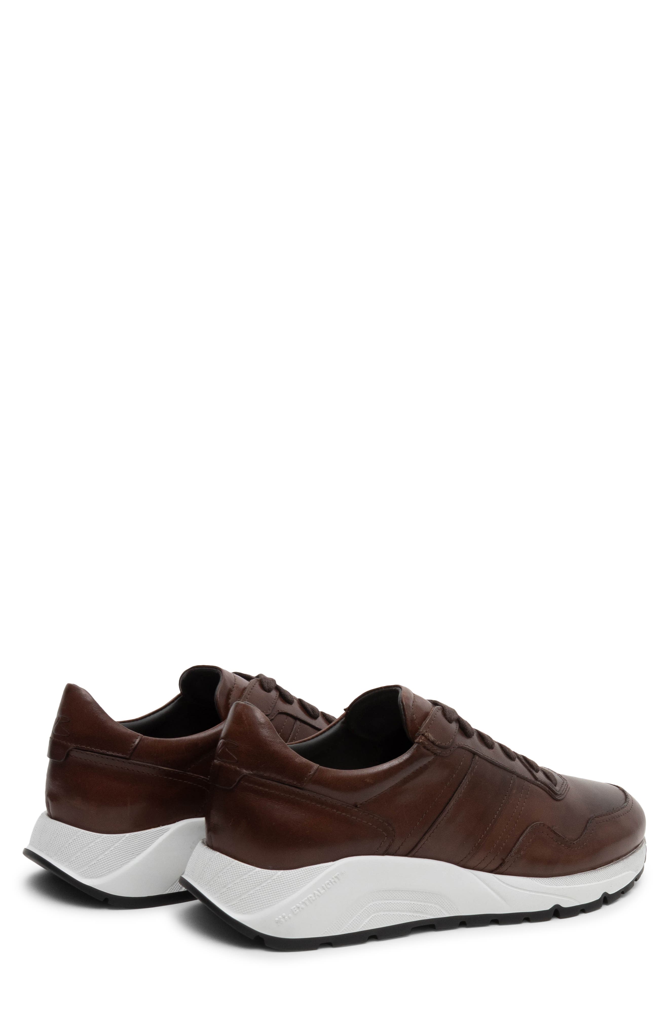 Jackson Leather Jogger, Alternate, color, CHOCOLATE
