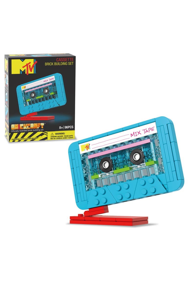 MTV Cassette Building Set, Main, color, Yellow