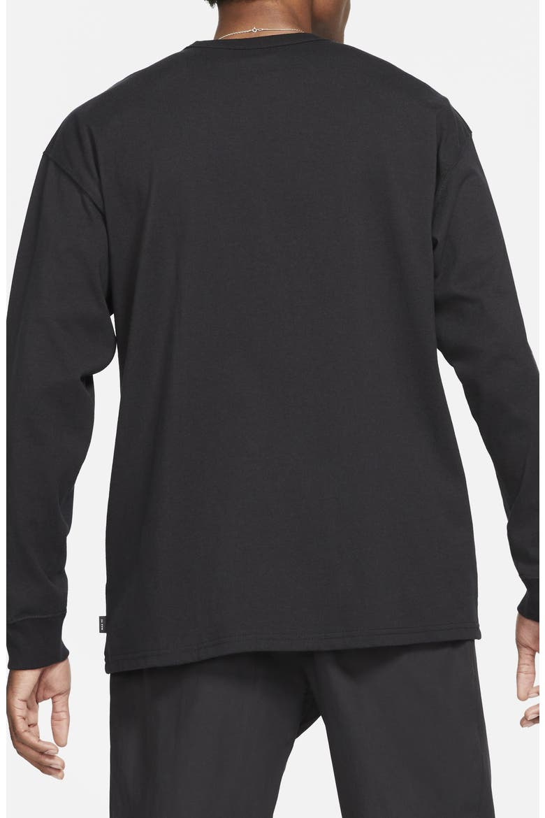 Sportswear Max 90 Long Sleeve Pocket T-Shirt, Alternate, color, BLACK/ BLACK
