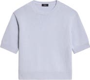 Theory Short Sleeve Cashmere Sweater