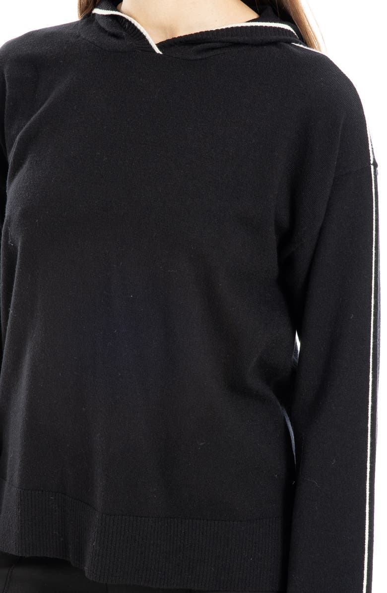 MAX STUDIO Fine Gauge Hoodie, Alternate, color, 