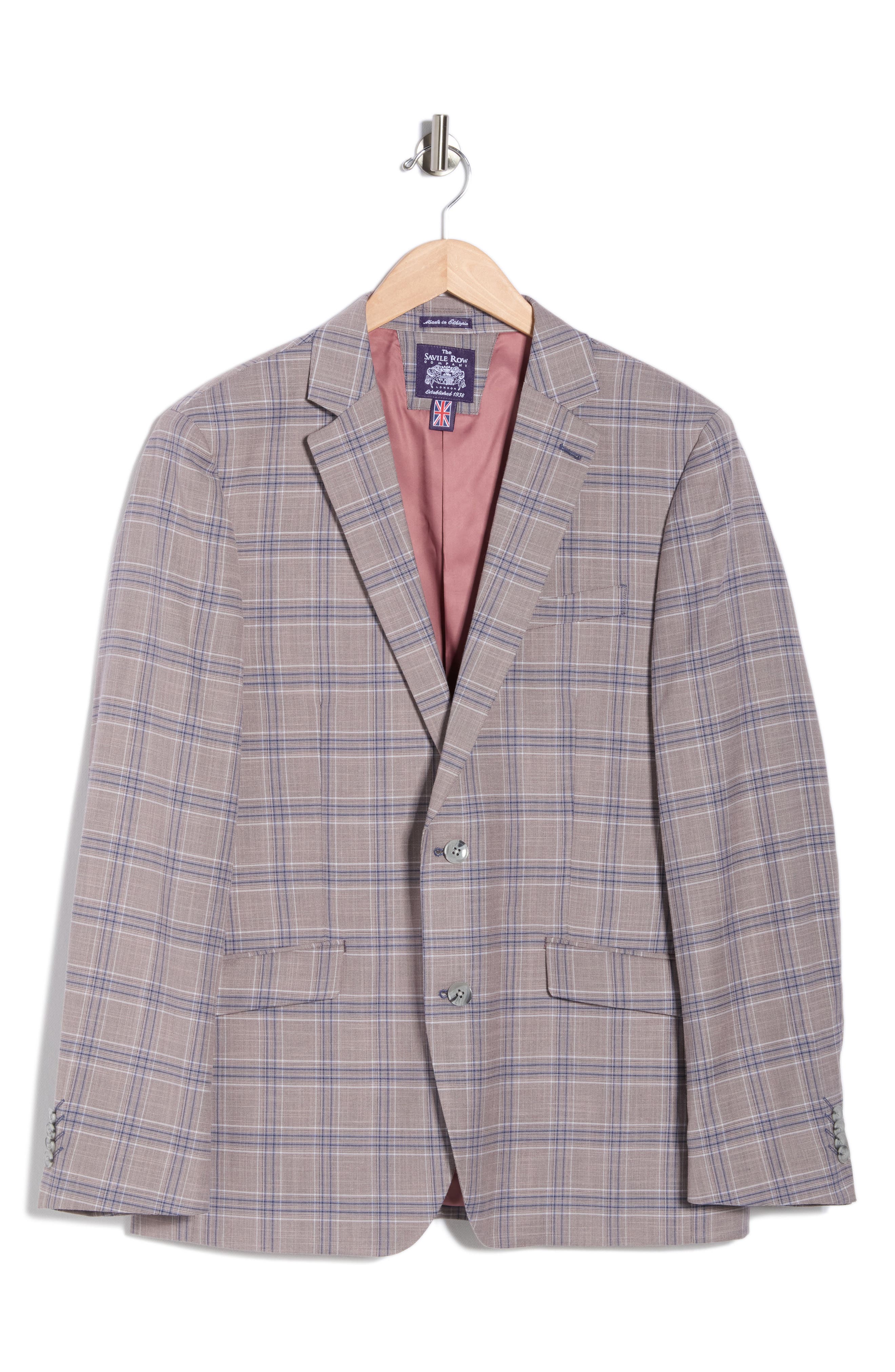 SAVILE ROW CO Plaid Sport Coat