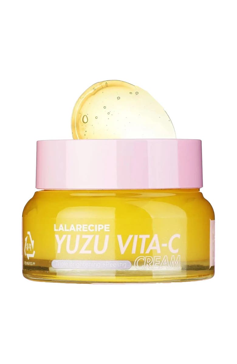 Lalarecipe Yuzu Vita C Face Cream, Alternate, color, Yellow
