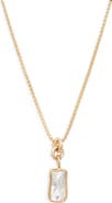 Set & Stones Agnes Cubic Zirconia Pendant Necklace