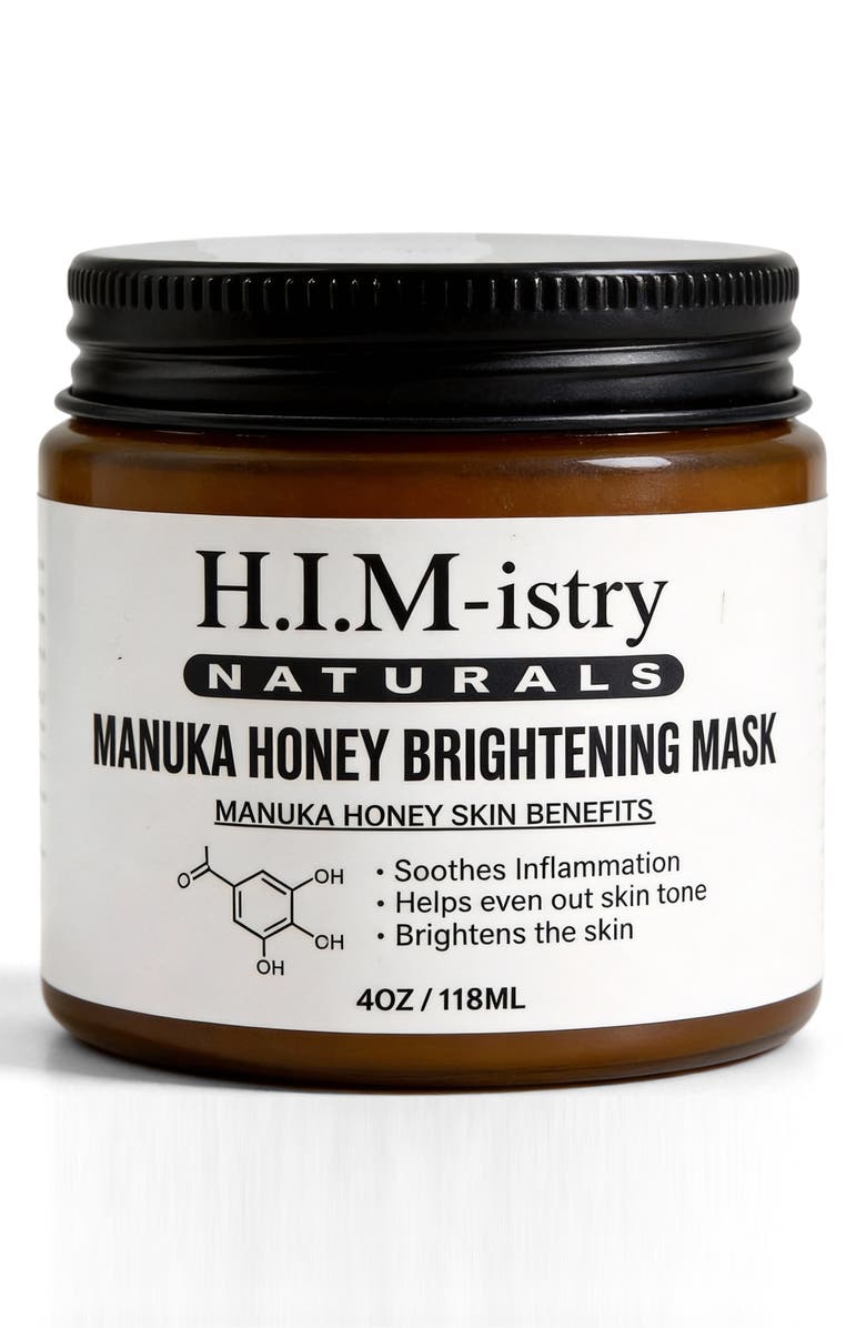 HIMistry Naturals Manuka Honey Brightening Mask, Main, color,