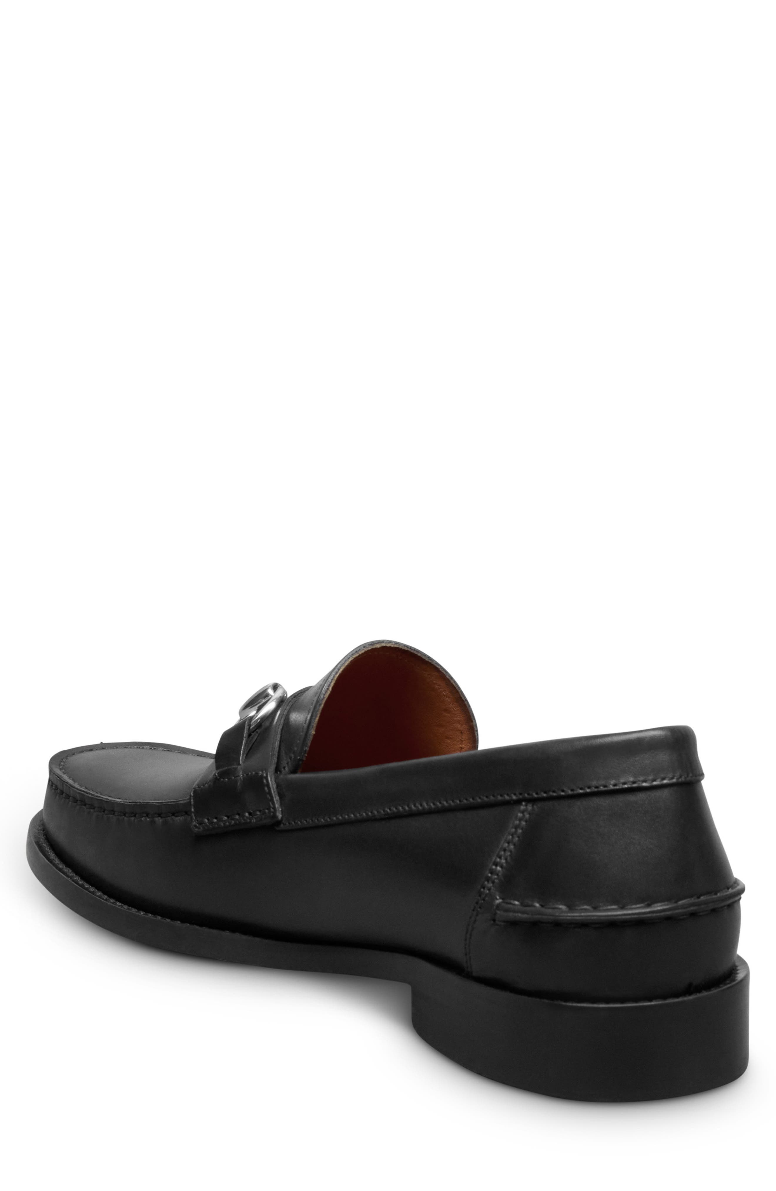 Savona Bit Loafer, Alternate, color, BLACK