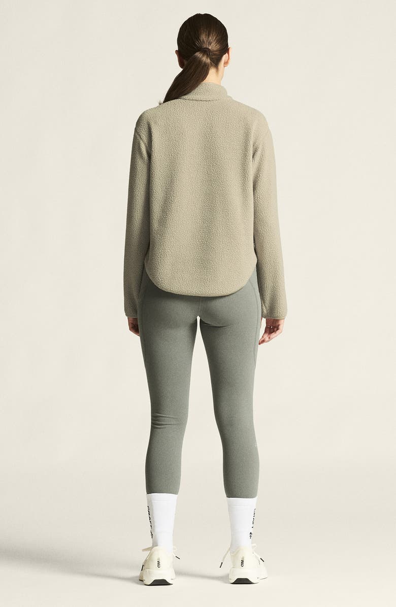 Craft Join High Pile Fleece Half Zip Pullover, Alternate, color, Hay