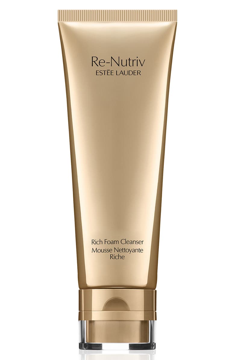 Estée Lauder Re-Nutriv Rich Foam Cleanser, Main, color,