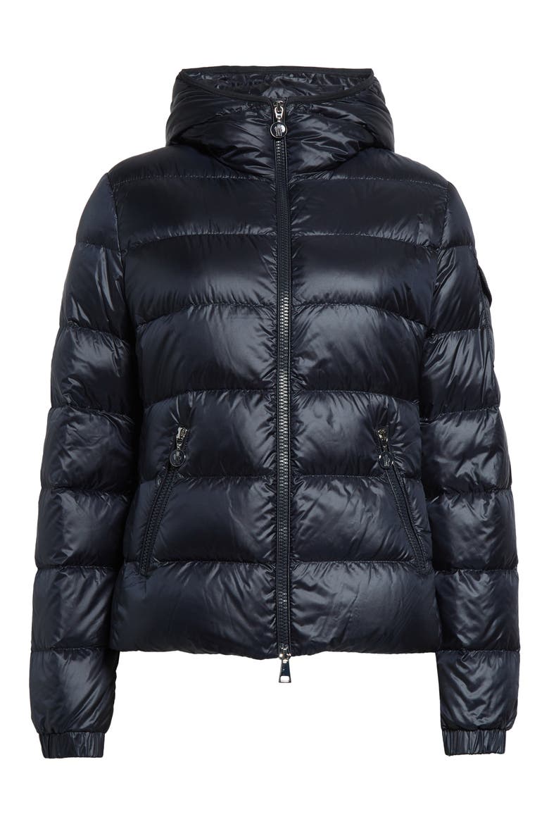 Gles Hooded Down Jacket, Alternate, color, NAVY