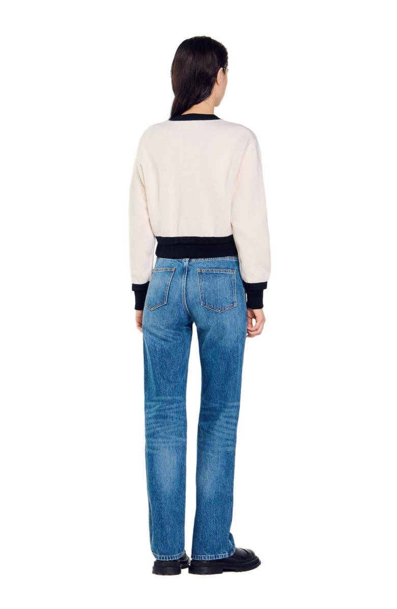 SANDRO Knit cardigan, Alternate, color, 