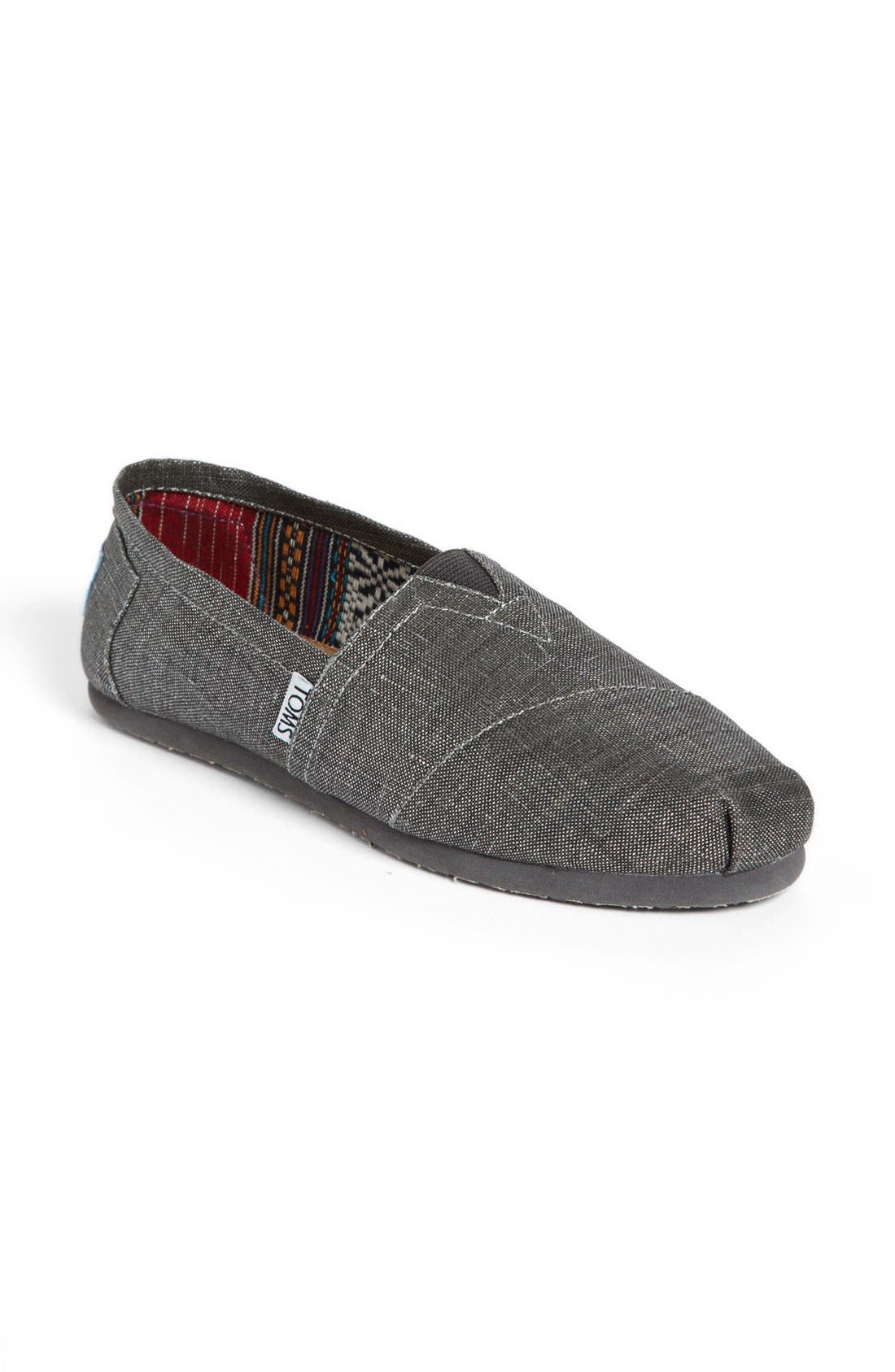 TOMS 'Classic' Metallic Slip-On, Main, color, 