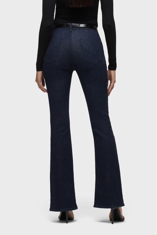 Hudson Jeans Barbara High-rise Bootcut W/ Zippers In Blue