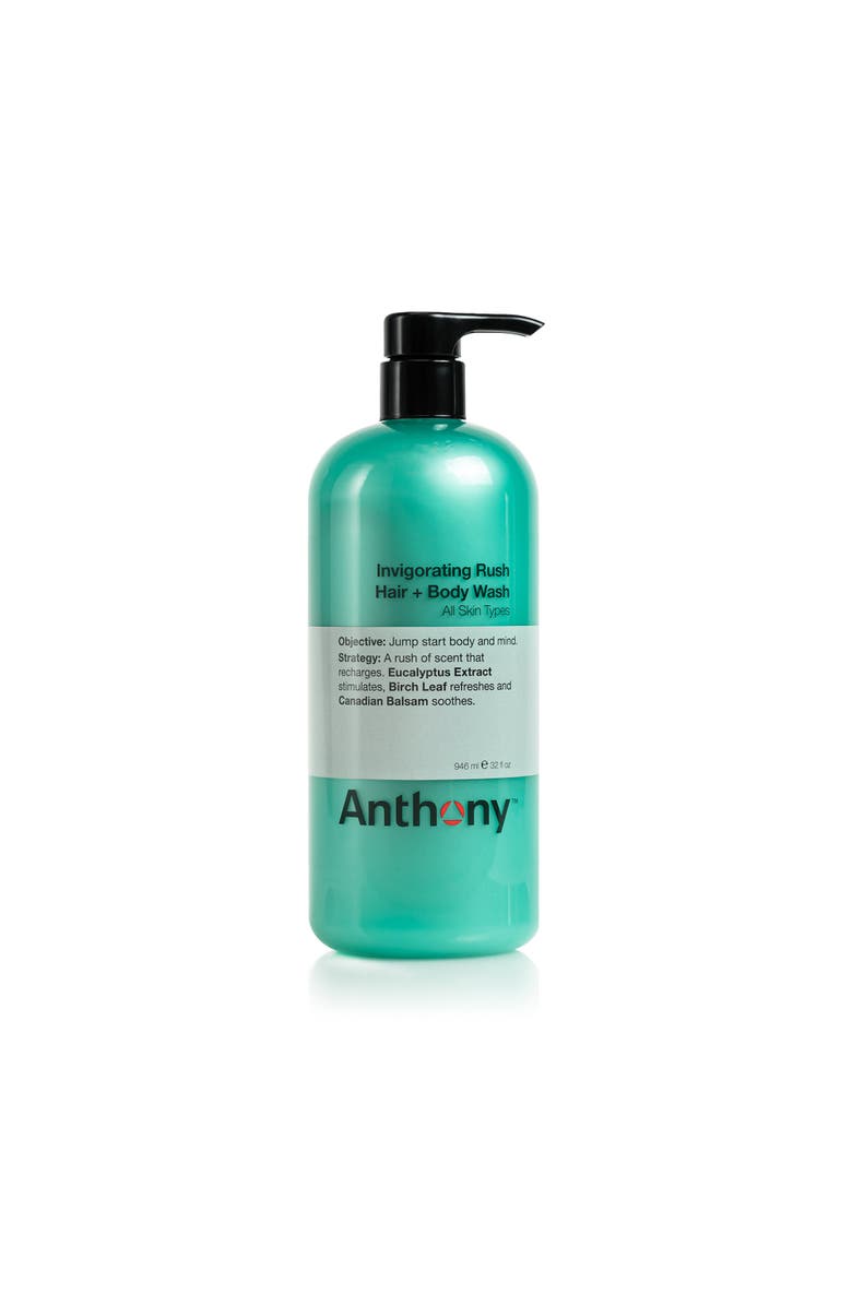 116 Invigorating Rush Hair & Body Wash, Main, color, Green