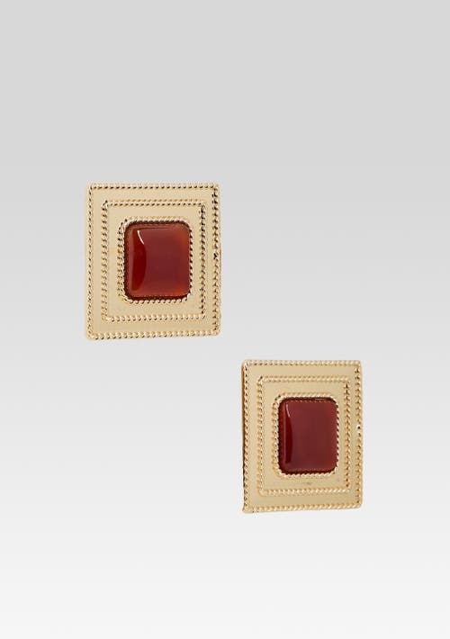RETROFÉTE RETROFÊTE UMBRIANA GEMSTONE EARRINGS