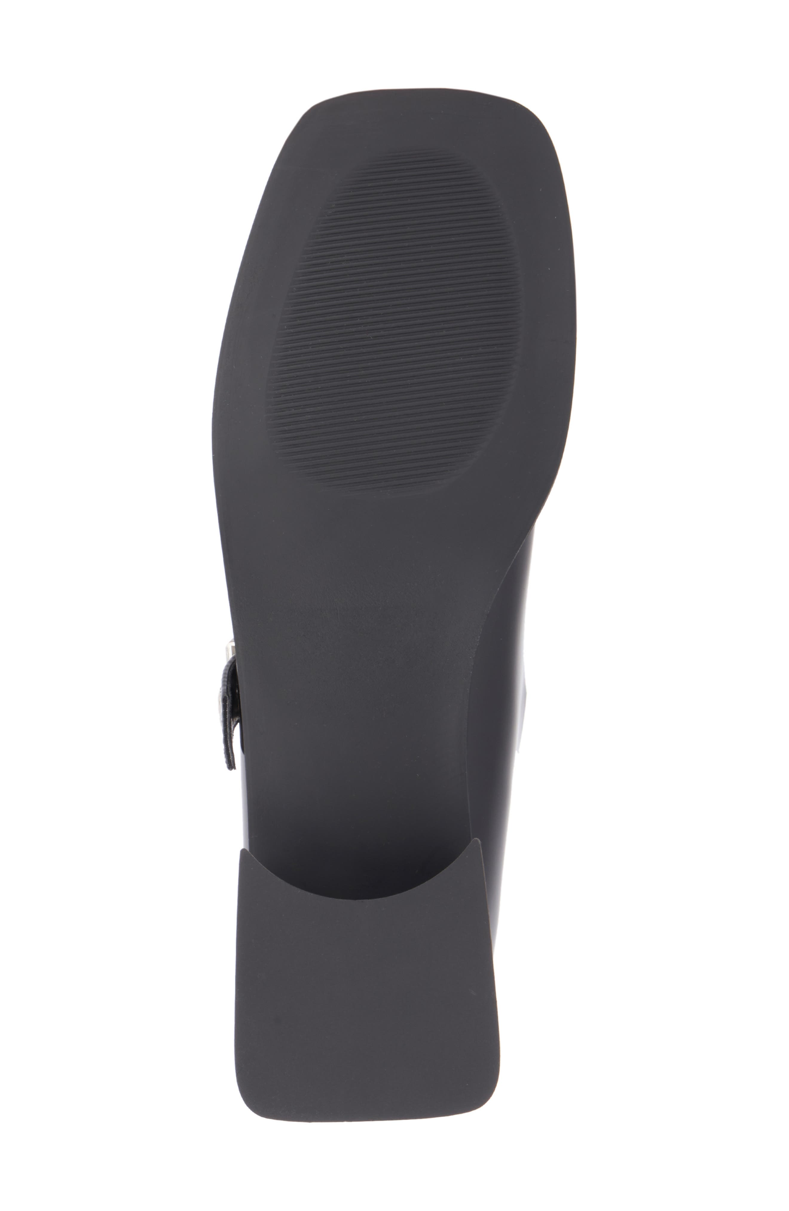 OLIVIA MILLER Asteroid Mary Jane Flat, Alternate, color, Black