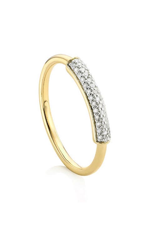 Stellar Diamond Band Ring