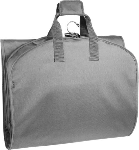 60" Premium Tri-Fold Travel Garment Bag with exterior pocket