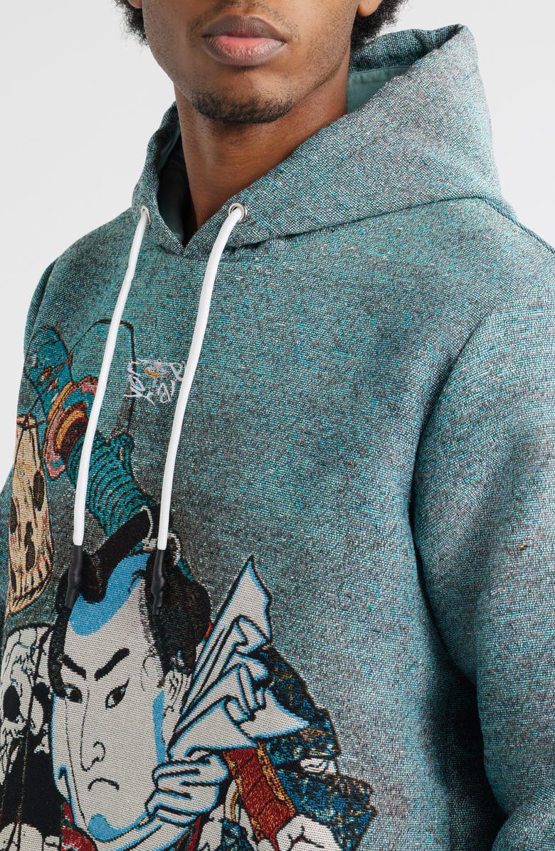 VERYRARE Nozarashi Gosuke Hoodie, Alternate, color, Gray